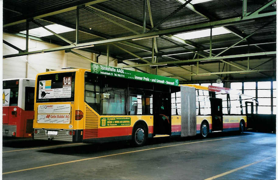 (045'507) - AAGL Liestal - Nr. 93/BL 7343 - Mercedes am 31. Mrz 2001 in Liestal, Garage