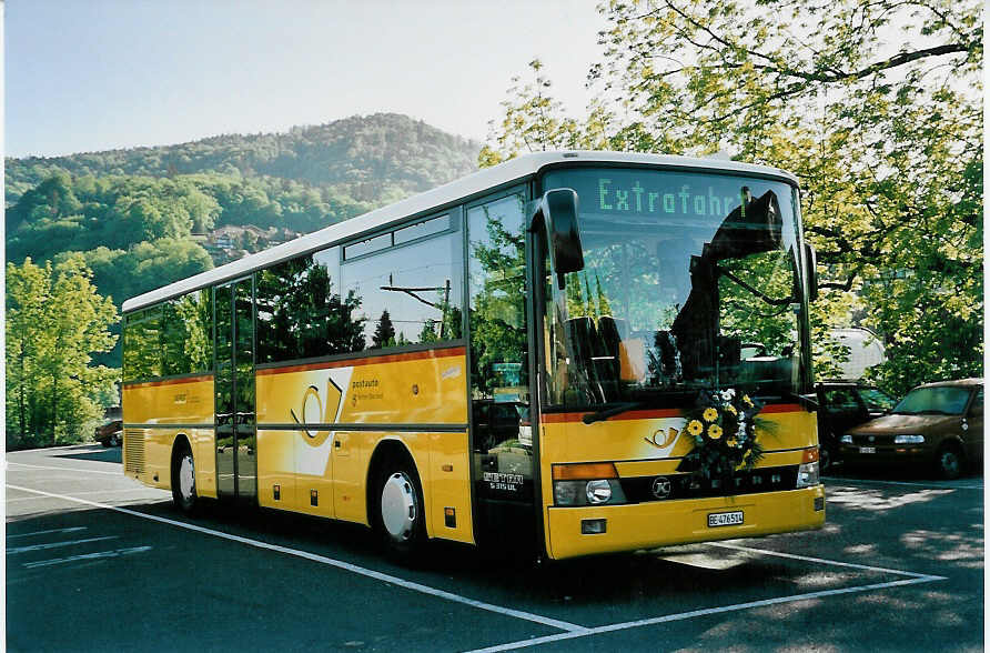 (046'723) - Schmocker, Stechelberg - Nr. 1/BE 476'514 - Setra am 19. Mai 2001 in Thun, Seestrasse