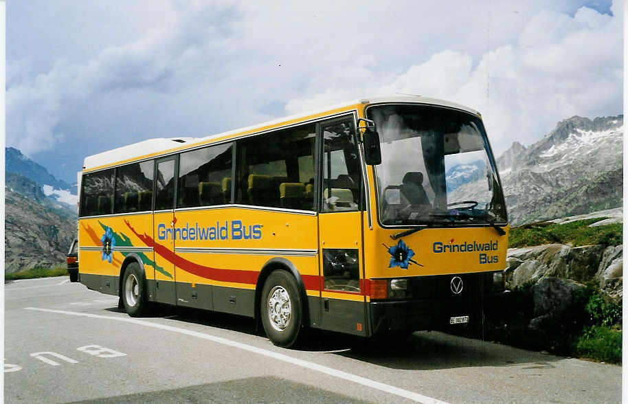 (048'726) - AVG Grindelwald - Nr. 18/BE 382'871 - Vetter am 23. Juli 2001 auf dem Grimselpass