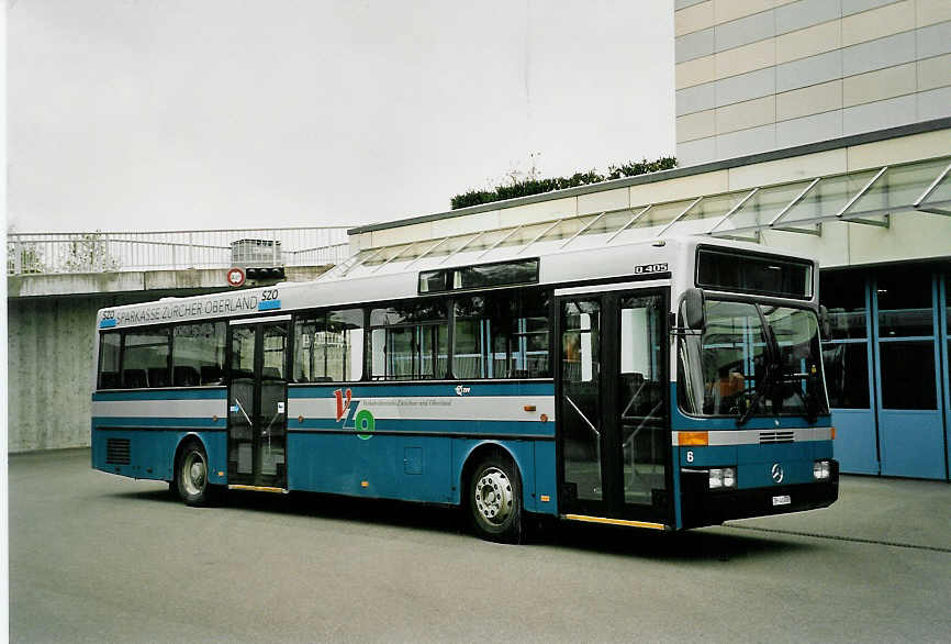 (052'518) - VZO Grningen - Nr. 6/ZH 41'406 - Mercedes am 23. Mrz 2002 in Grningen, Garage