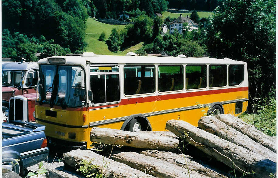 (055'030) - PTF Regensdorf - FBW/Hess (ex P 23'412) am 27. Juli 2002 in Nfels