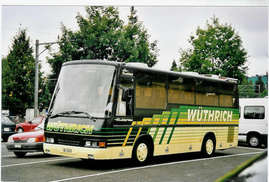 (055'920) - Wthrich, Liestal - BL 7418 - MAN/Auwrter am 2. September 2002 in Thun, Seestrasse