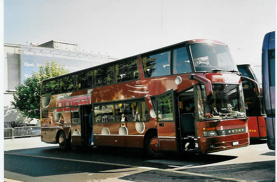 (056'234) - Gssi, Horw - LU 15'120 - Setra am 30. September 2002 in Biel, Terminal B