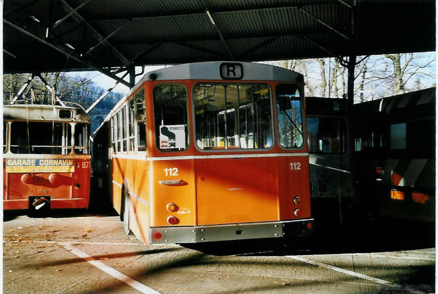 (058'229) - TPG Genve (AGMT) - Nr. 112 - FBW/Hess am 1. Januar 2003 in Genve, Dpt