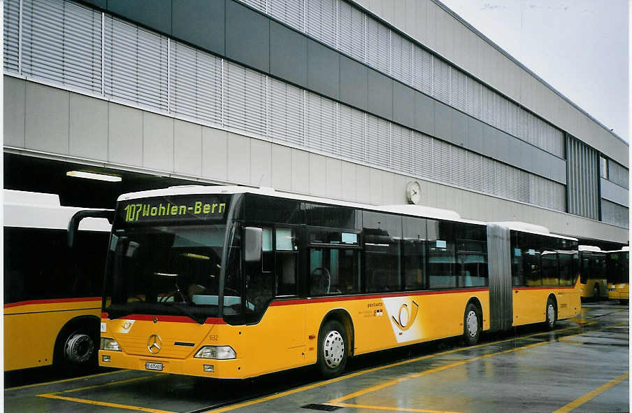 (065'123) - PostAuto Bern-Freiburg-Solothurn - Nr. 632/BE 615'603 - Mercedes (ex P 27'006) am 18. Januar 2004 in Bern, Postautostation