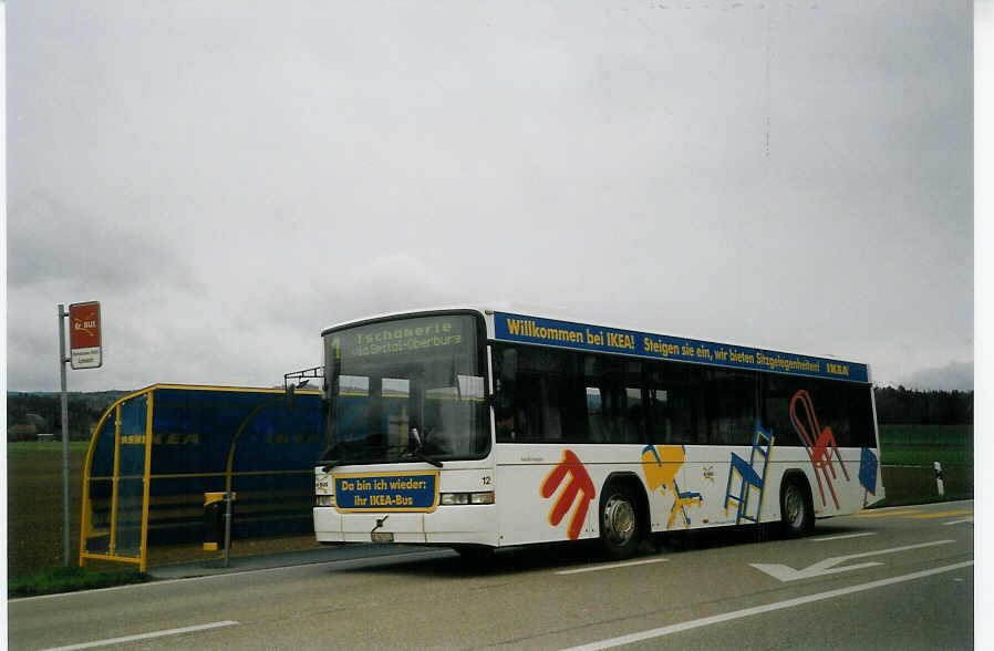 (066'530) - AAGK Koppigen - Nr. 12/BE 567'512 - Volvo/Hess am 19. April 2004 in Lyssach, IKEA