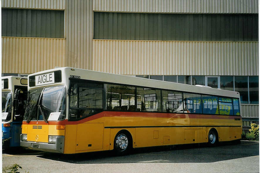 (070'603) - TPC Aigle - Mercedes (ex P 25'199; ex Perrodin-Mtral, Le Chble; ex P 25'269) am 28. August 2004 in Biel, Rattinbus