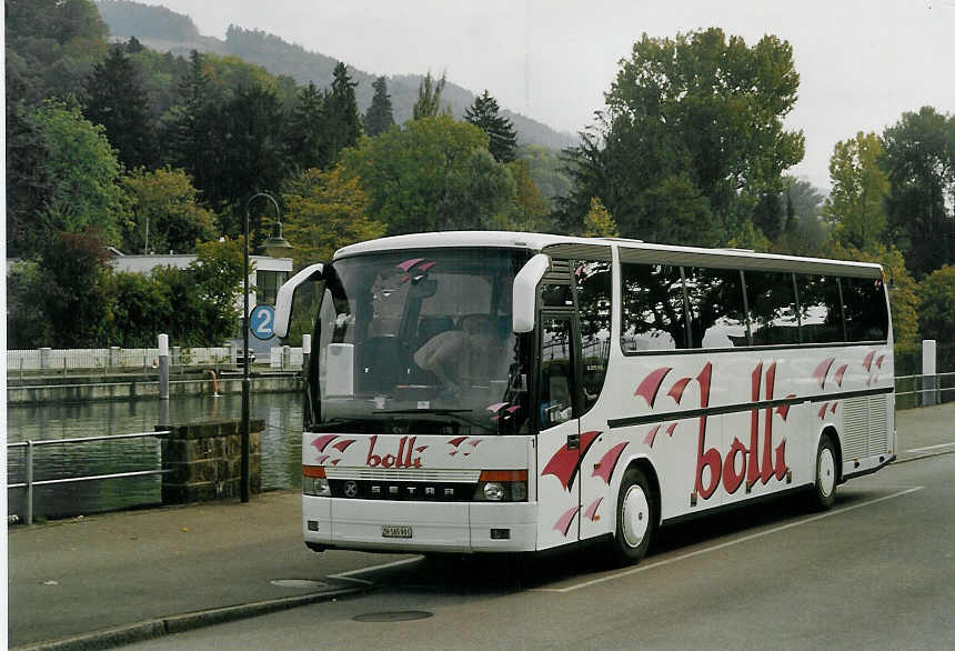 (072'210) - Bolli, Benken - Nr. 1/ZH 165'901 - Setra am 13. Oktober 2004 bei der Schifflndte Thun