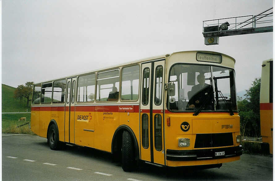 (072'425) - Burri, Teuffenthal - BE 336'192 - FBW/R&J am 31. Oktober 2004 in Buchen, Schmiedsegg