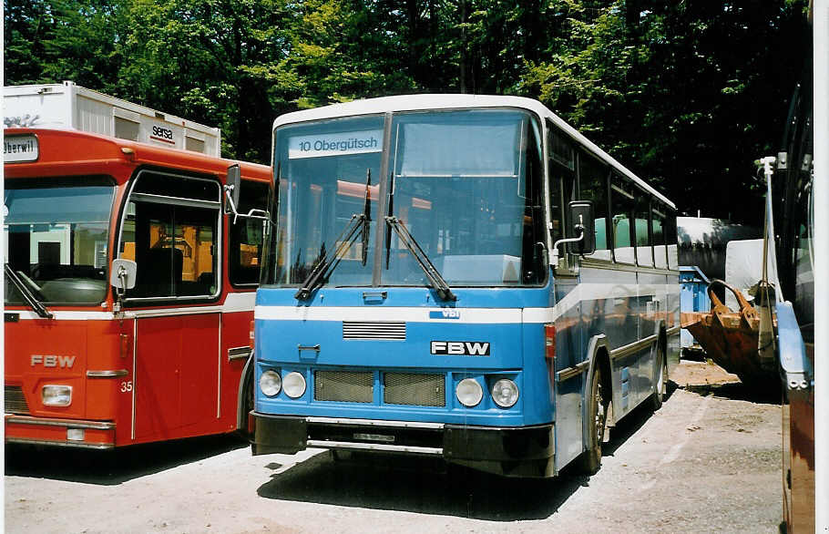 (076'823) - Bucheli, Kriens (RWB) - Nr. 8 - FBW/FHS am 29. Mai 2005 in Oberburg, Ziegelgut