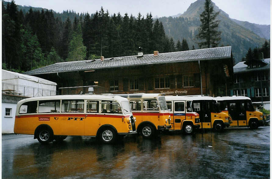 (078'104) - Schmid, Thrishaus - Nr. 3/BE 26'206 - Saurer/Gangloff (ex Geiger, Adelboden Nr. 3) am 25. Juni 2005 auf der Griesalp