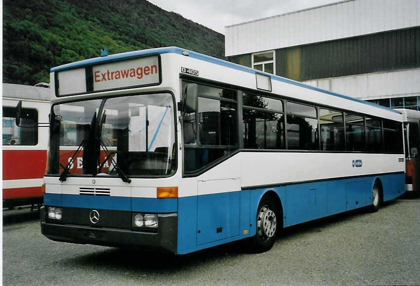(079'413) - Gut, Binz - Nr. 3 - Mercedes (ex VBZ Zrich Nr. 603) am 13. August 2005 in Biel, BTR