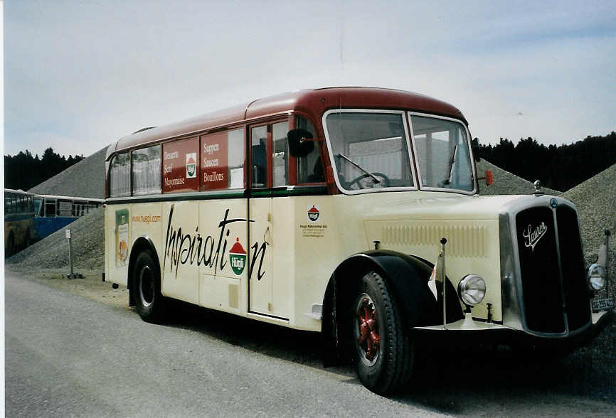 (079'901) - Hgli, Steinach - SG 255'422 - Saurer/R&J (ex EHC Biel; ex Leuenberger, Bern; ex AvH Heimenschwand Nr. 4) am 27. August 2005 in Niederbipp, Saurertreffen