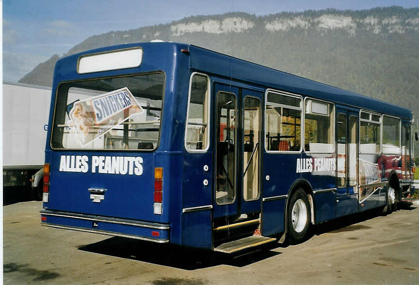 (081'117) - EAB Engelberg - Volvo/R&J (ex STI Thun Nr. 27; ex SAT Thun Nr. 27) am 20. Oktober 2005 in Stans, Brunner