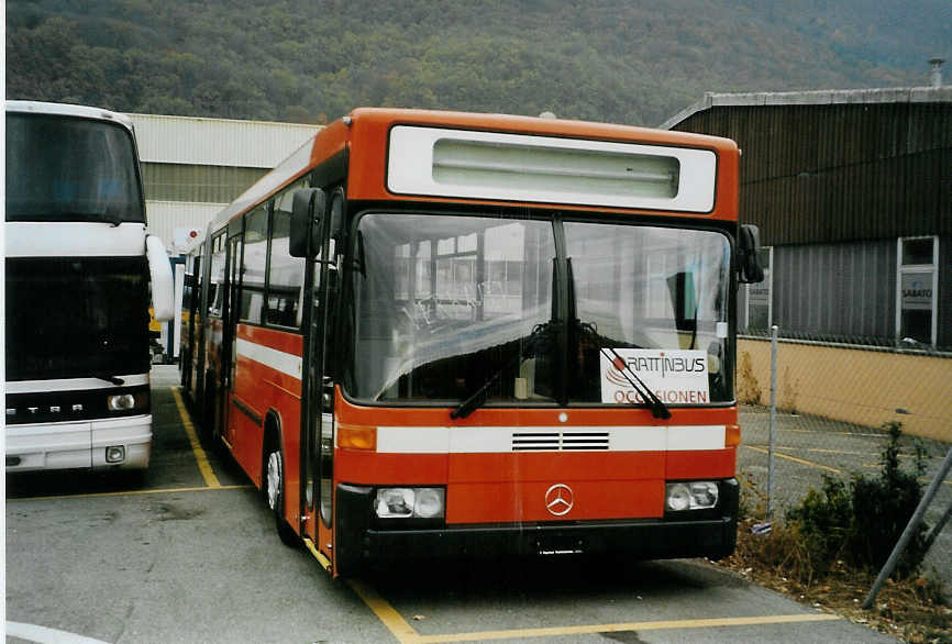 (081'510) - ZVB Zug - Nr. 69 - Mercedes/Hess am 12. November 2005 in Biel, Rattinbus