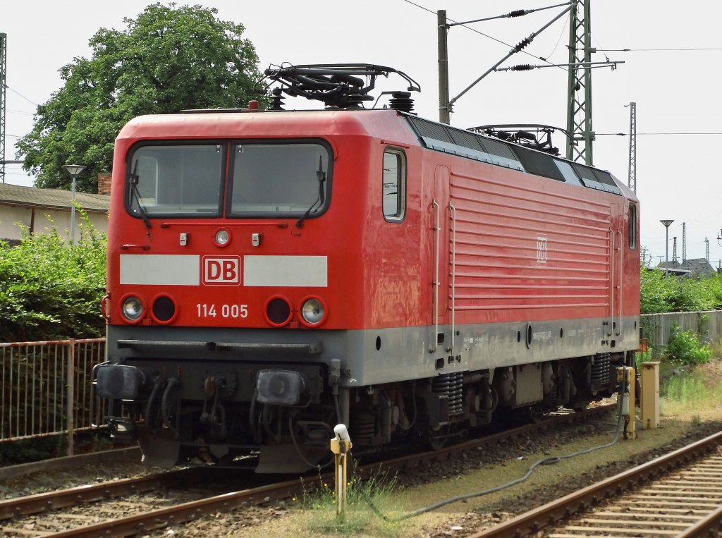 114 005 in Cottbus, 30.07.2013.