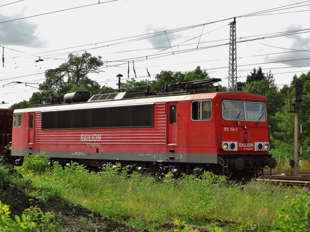 155 131 in Elsterwerda-Biehla, 30.07.2013.