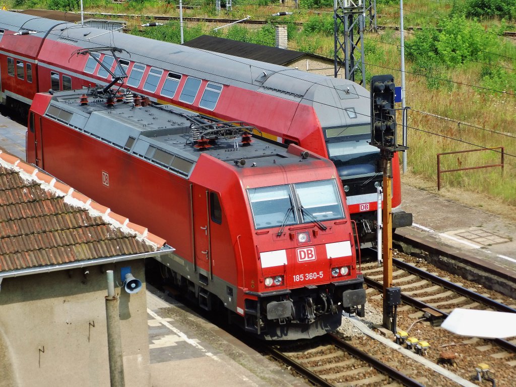 185 360 in Falkenberg/Elster, 26.07.2013.