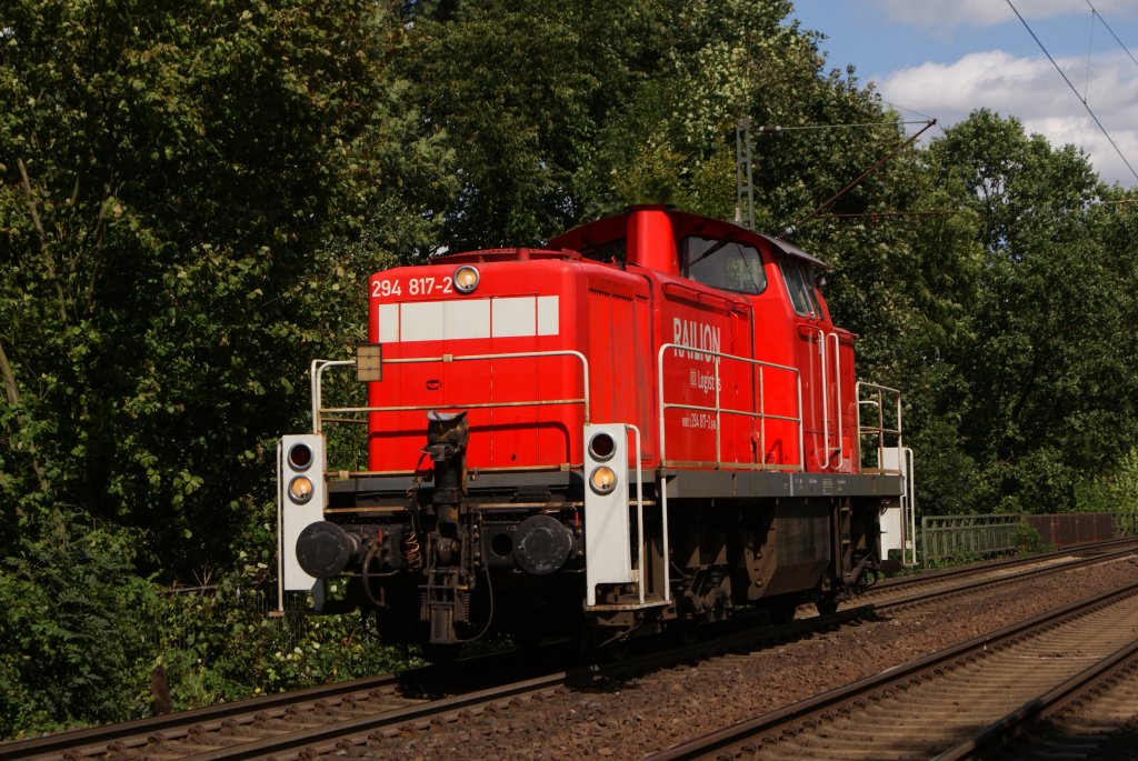 294 817-2 als Lz in Frankfurt-Louisa am 24.08.2010