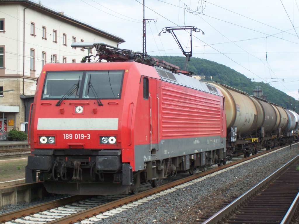 Bahnhof Gemnden/Main 04.08.2010