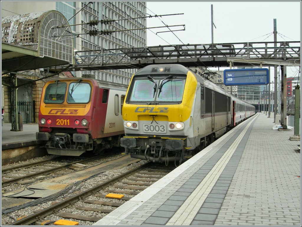 CFL 2011 und 3003 in Luxembourg am 22.Feb. 2008.