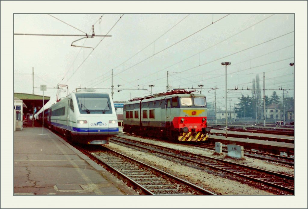 CIS ETR 470 in Domodossla im Mrz 1997. 