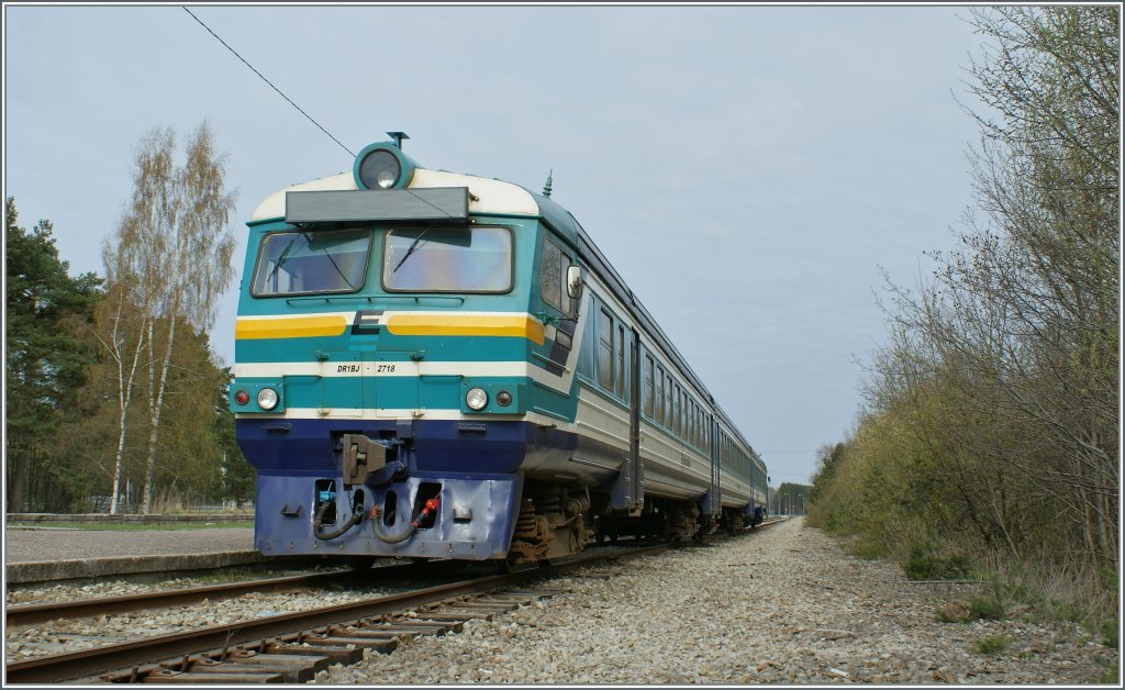 Der 0231 aus Tallin in Prnu. 
Endstation.
3. Mai 2012