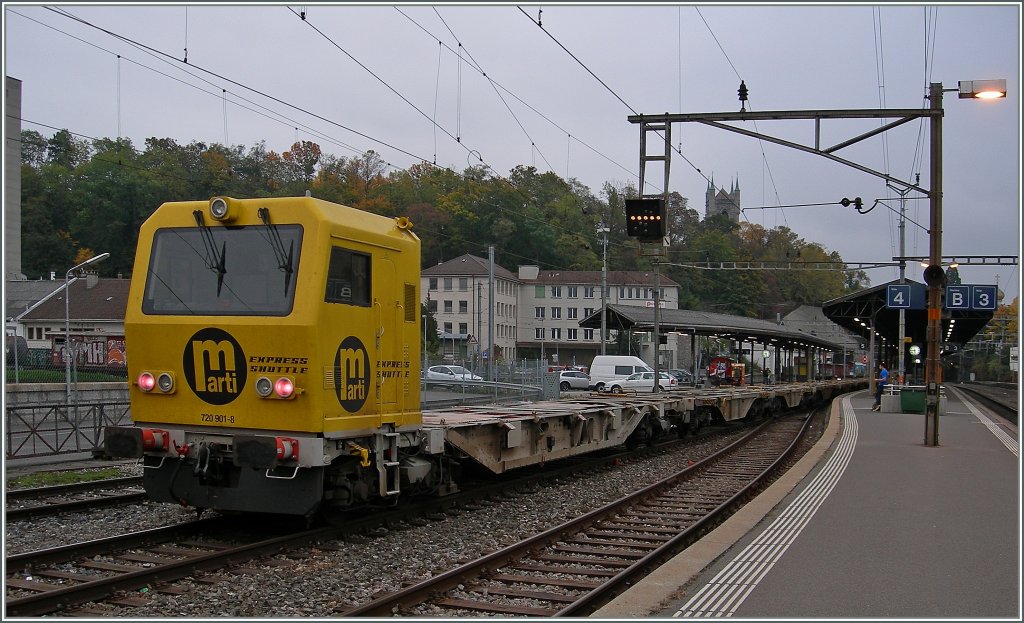 Der  Marti-Shuttle  in Vevey.
23.10.2012