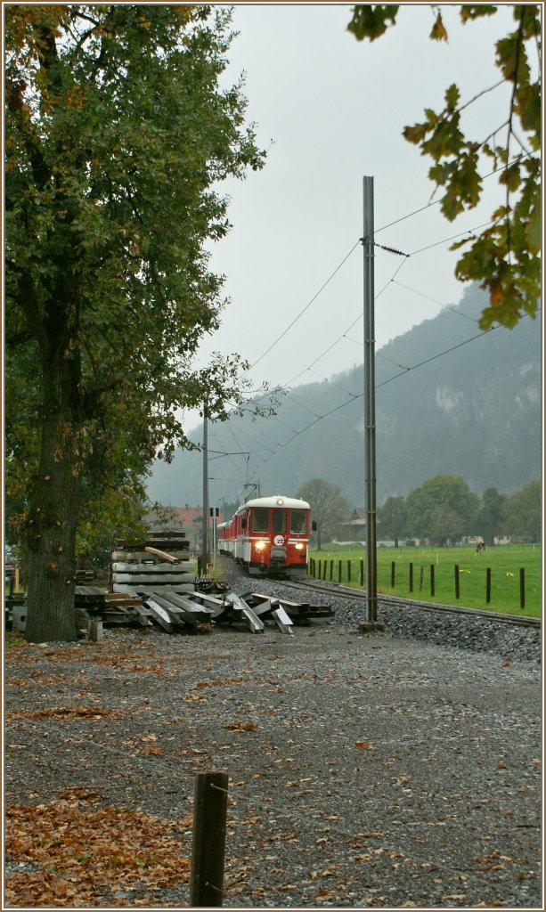 Ein IR von Luzern nach Engelberg bei Stans.
18.10.2010