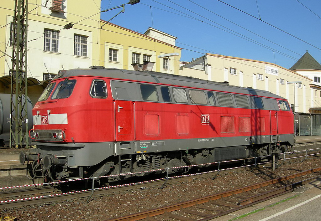 Leerfahrt und seltener Gast in Ludwigsburg