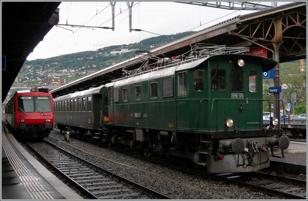 SMB Be 4/4 in Vevey.
27.08.2011