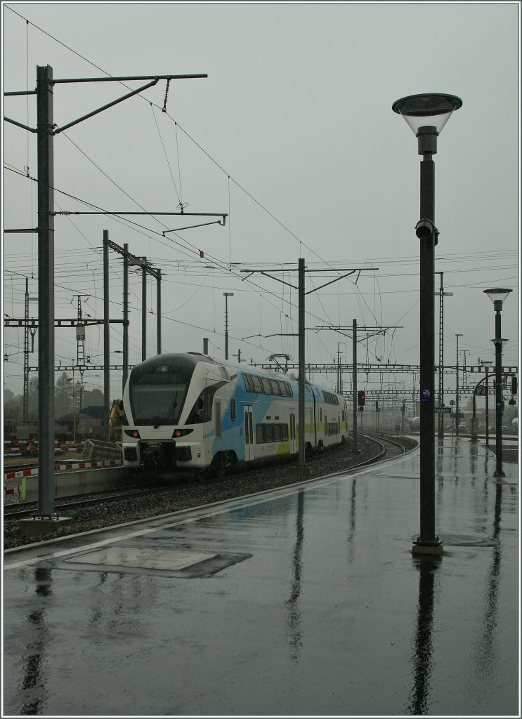 Statt Klimakammer Wien, kalte Dusche in Sargans: Westbahn-Flirt auf Probefahrt 14.09.2011