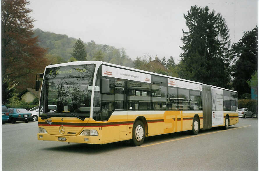 (084'421) - STI Thun - Nr. 84/BE 543'384 - Mercedes am 29. April 2006 bei der Schifflndte Thun