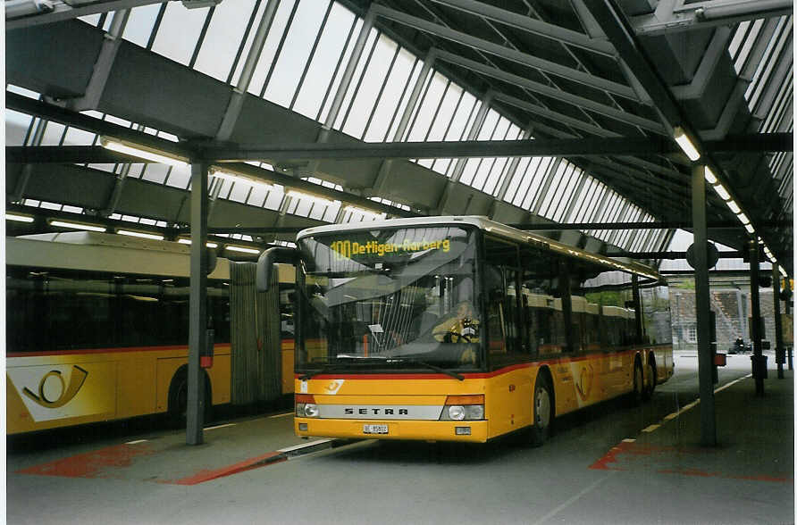 (084'910) - AVA Aarberg - Nr. 2/BE 85'802 - Setra am 10. Mai 2006 in Bern, Postautostation