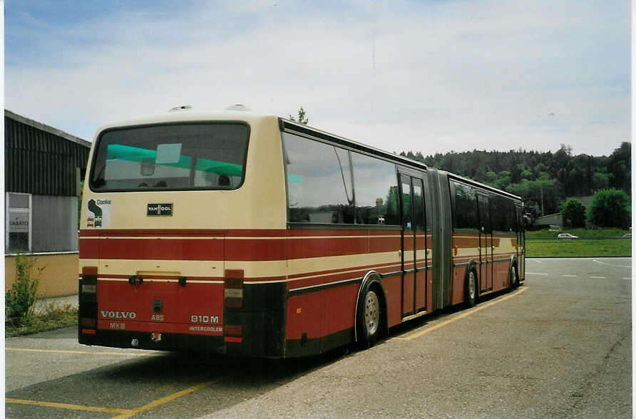 (084'923) - Peyer, Niederwangen - Nr. 14 - Volvo/Van Hool (ex ARAG Ruswil Nr. 14) am 13. Mai 2006 in Biel, Rattinbus