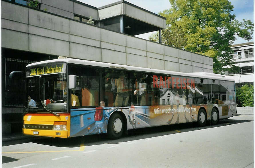 (084'934) - AVA Aarberg - Nr. 4/BE 26'614 - Setra am 13. Mai 2006 in Aarberg, Post