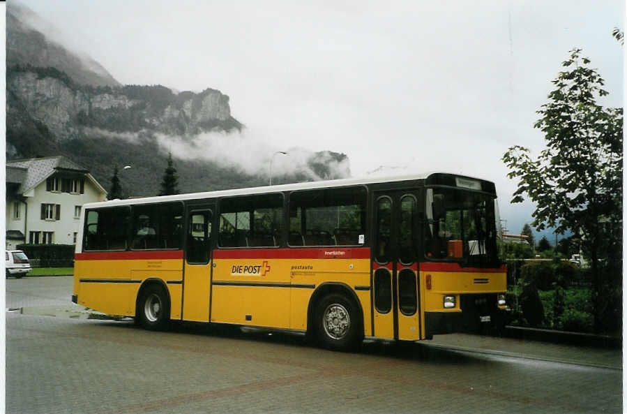 (088'812) - AVG Meiringen - Nr. 66/BE 403'166 - NAW/Hess (ex P 24'452) am 3. August 2006 in Meiringen, Garage