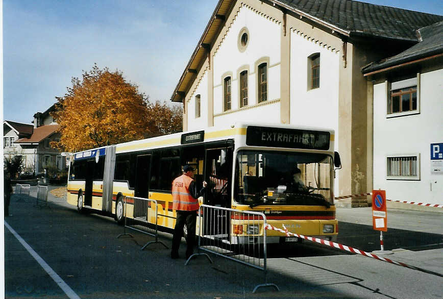 (090'402) - STI Thun - Nr. 72/BE 397'172 - MAN am 28. Oktober 2006 in Thun, Expo