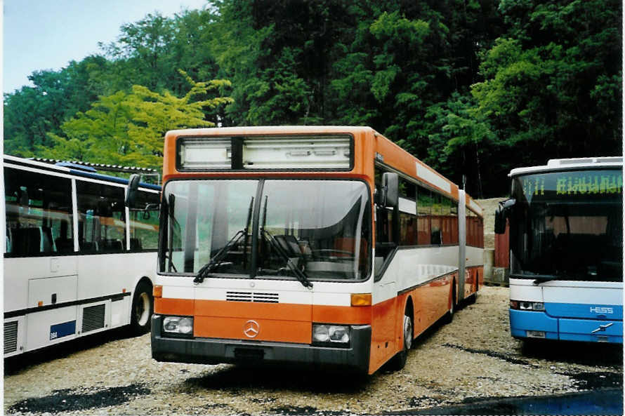 (094'531) - RBS Worblaufen - Nr. 75 - Mercedes am 17. Mai 2007 in Safnern, BTR