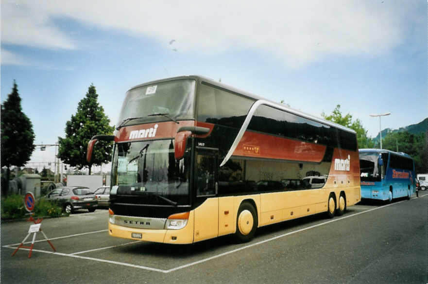 (094'607) - Marti, Kallnach - Nr. 29/BE 572'229 - Setra am 23. Mai 2007 in Thun, Seestrasse