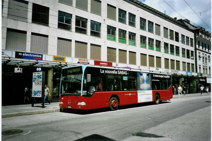 (095'909) - VB Biel - Nr. 127/BE 560'127 - Mercedes am 7. Juli 2007 in Biel, Guisanplatz