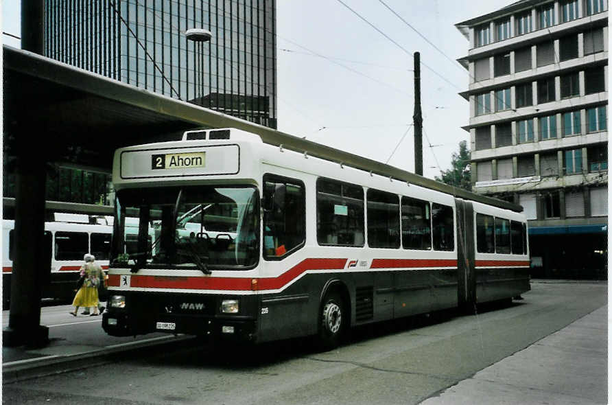 (096'422) - VBSG St. Gallen - Nr. 235/SG 198'235 - NAW/Hess am 21. Juli 2007 beim Bahnhof St. Gallen