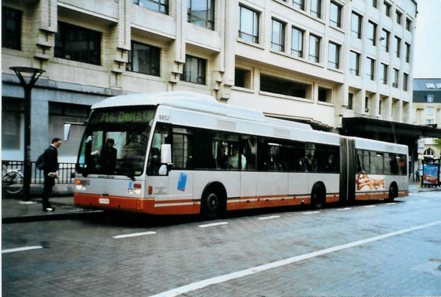 (099'226) - STIB Bruxelles - Nr. 8852/BIB-591 - Van Hool am 26. September 2007 in Bruxelles, Centraal