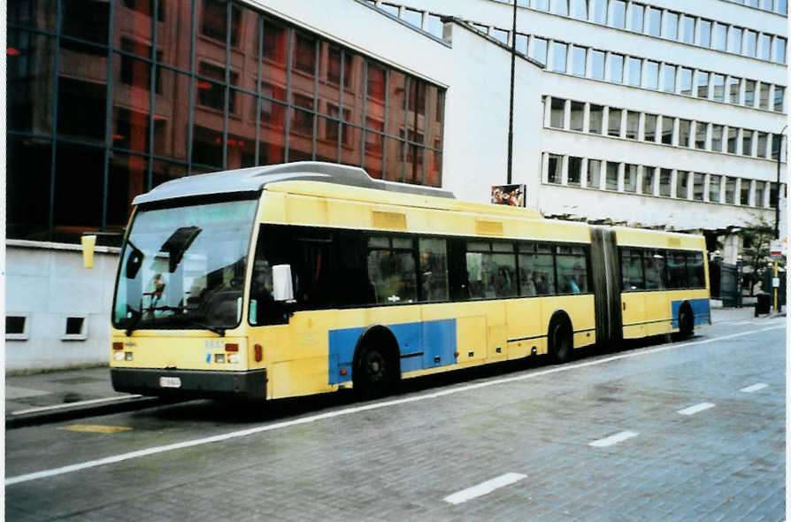 (099'230) - STIB Bruxelles - Nr. 8841/CIB-844 - Van Hool am 26. September 2007 in Bruxelles, Centraal