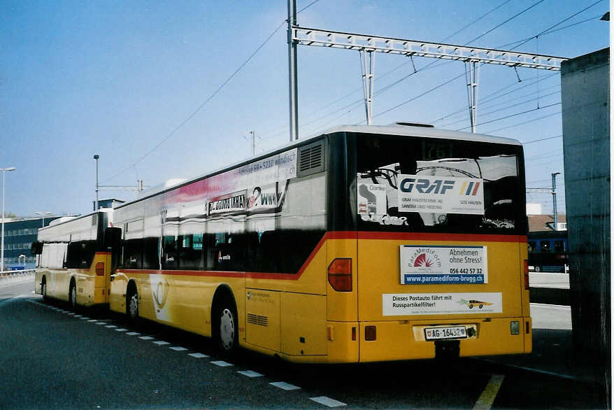 (100'904) - Voegtlin-Meyer, Brugg - Nr. 101/AG 16'432 - Mercedes am 3. November 2007 beim Bahnhof Brugg