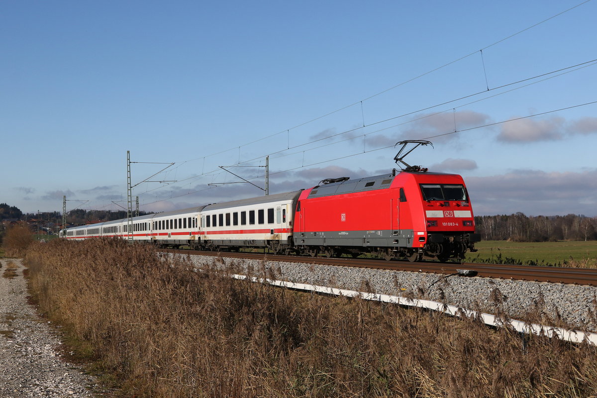 101 083 am 24. November 2020 bei Bernau am Chiemsee.