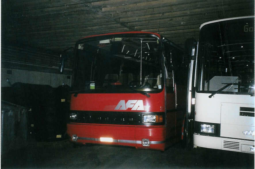 (101'020) - AFA Adelboden - Nr. 23/BE 26'709 - Setra (ex Nr. 9) am 4. November 2007 im Autobahnhof Adelboden (Teilaufnahme)