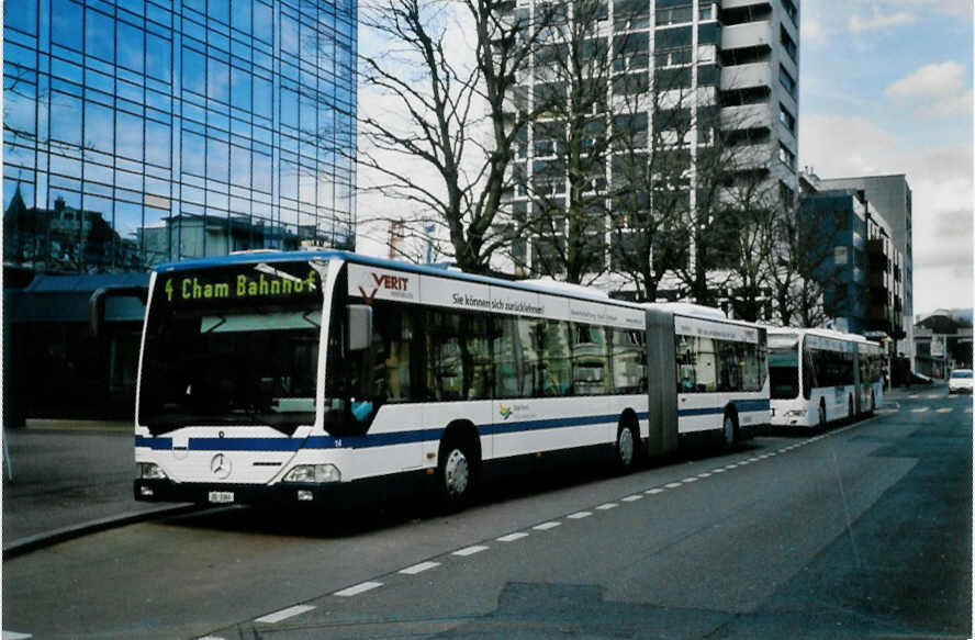 (101'404) - ZVB Zug - Nr. 14/ZG 3364 - Mercedes am 26. November 2007 in Zug, Metalli