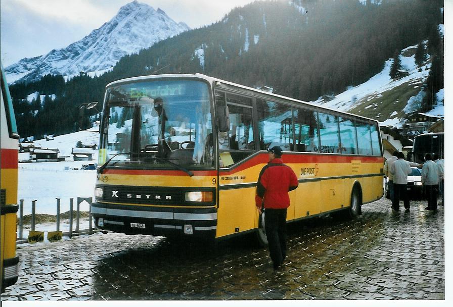 (103'304) - Tschannen, Zofingen - Nr. 9/AG 6048 - Setra am 6. Januar 2008 in Adelboden, Weltcup