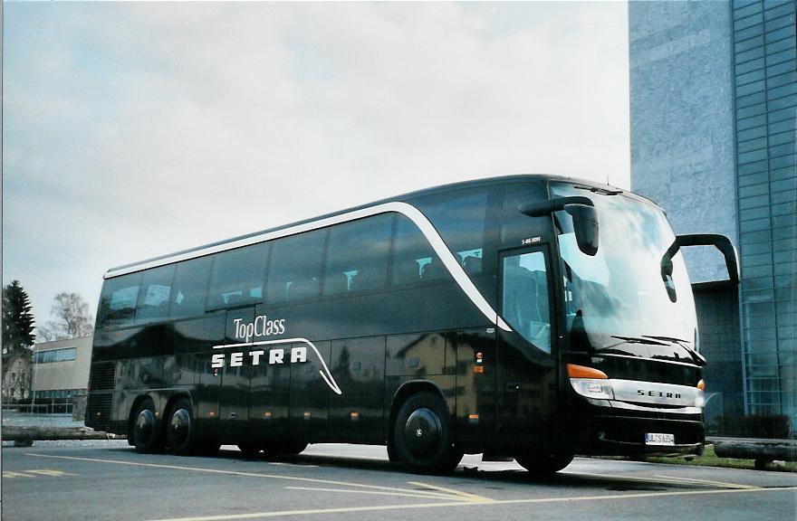 (105'707) - Aus Deutschland: Setra, Ulm - UL-S 6354 - Setra am 23. Mrz 2008 in Zug, Aabachstrasse